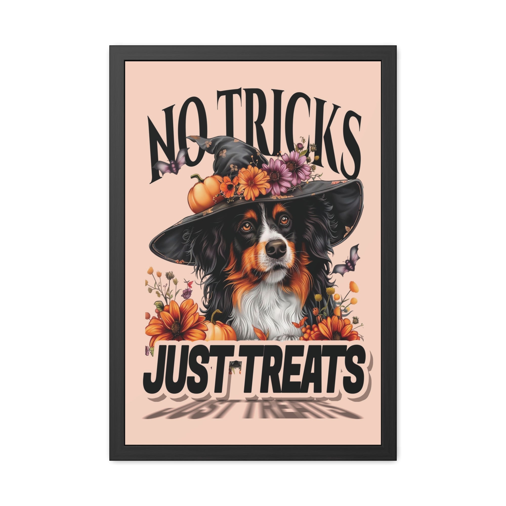 No Tricks Just Treats - Halloween Framed Posters