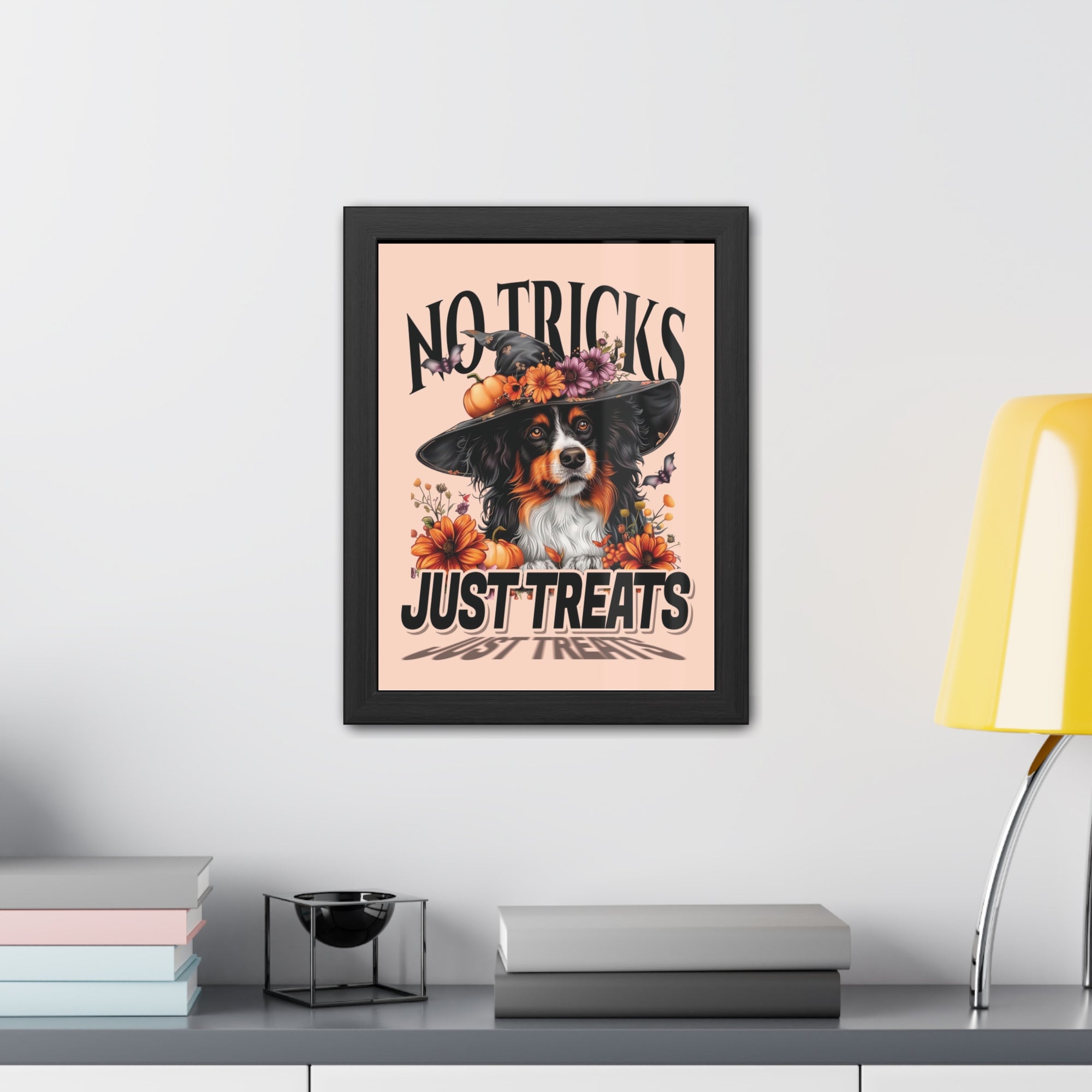 No Tricks Just Treats - Halloween Framed Posters
