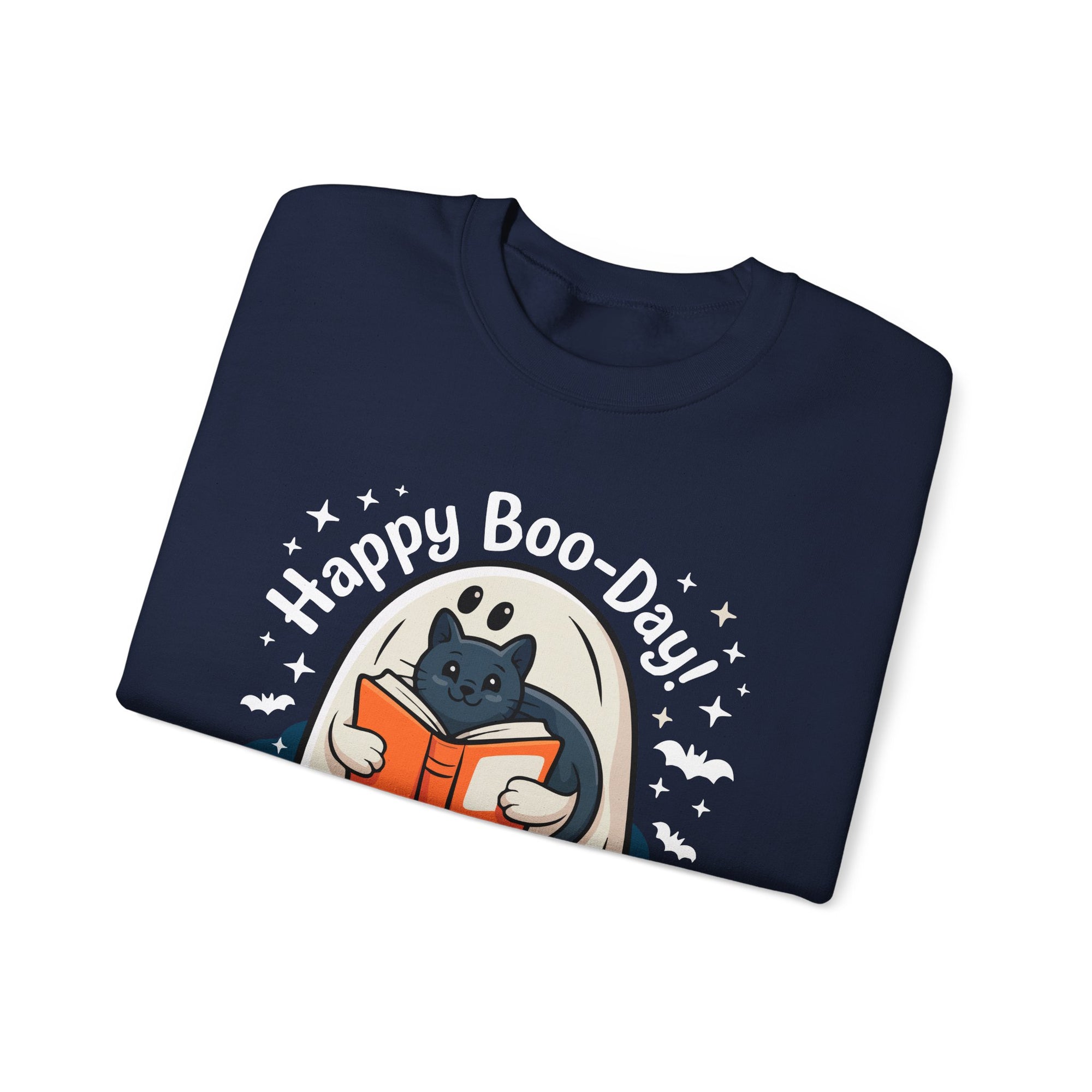 Happy Boo-Day! - Halloween Crewneck Sweatshirt