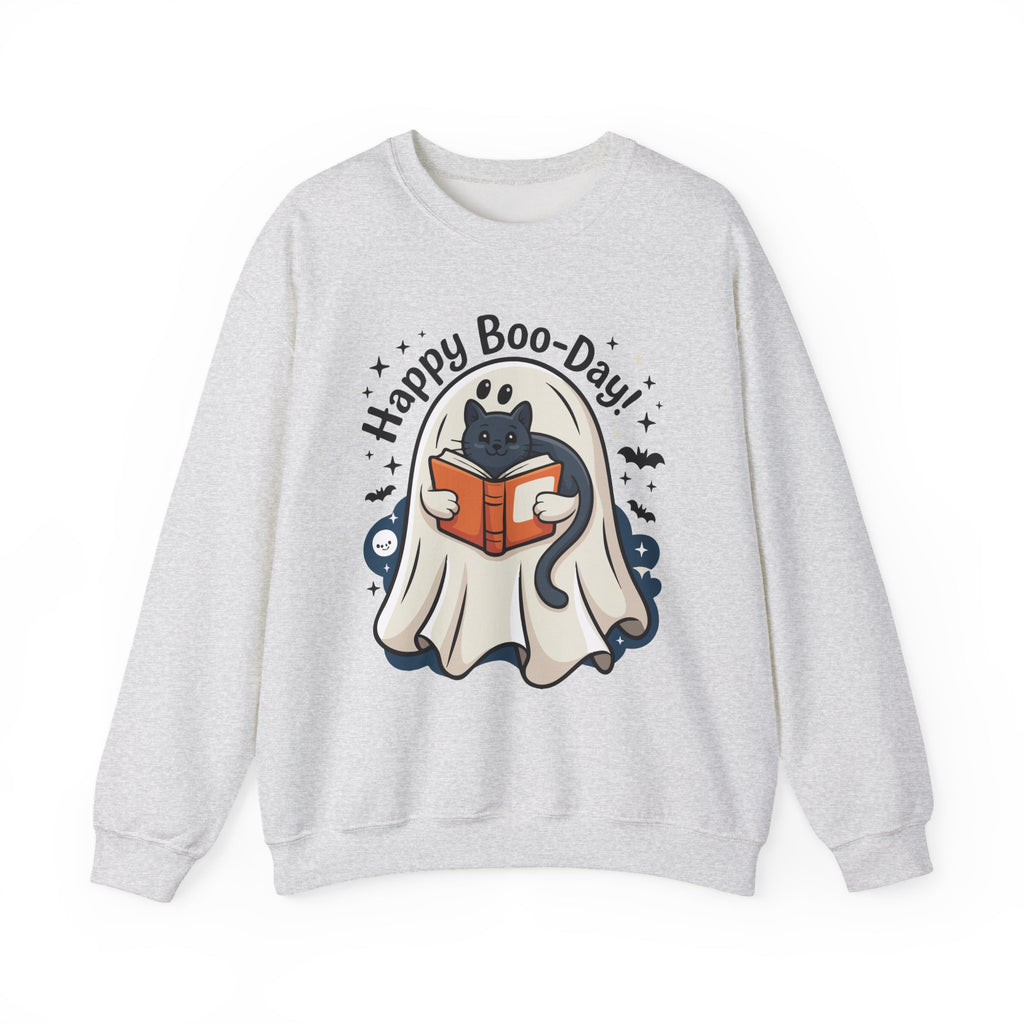 Happy Boo-Day! - Halloween Crewneck Sweatshirt