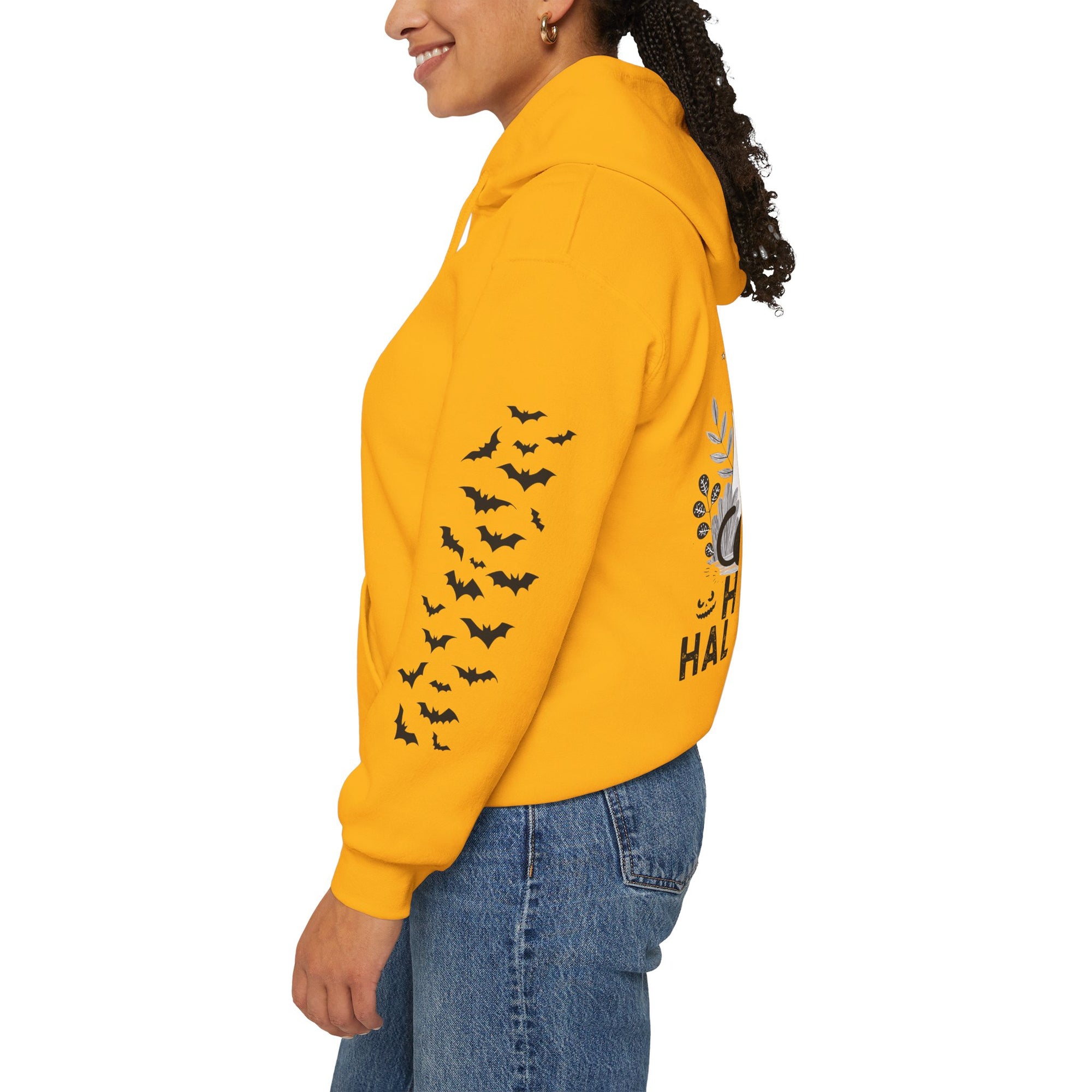 SpookyCat Season - Halloween Hooded Sweatshirt