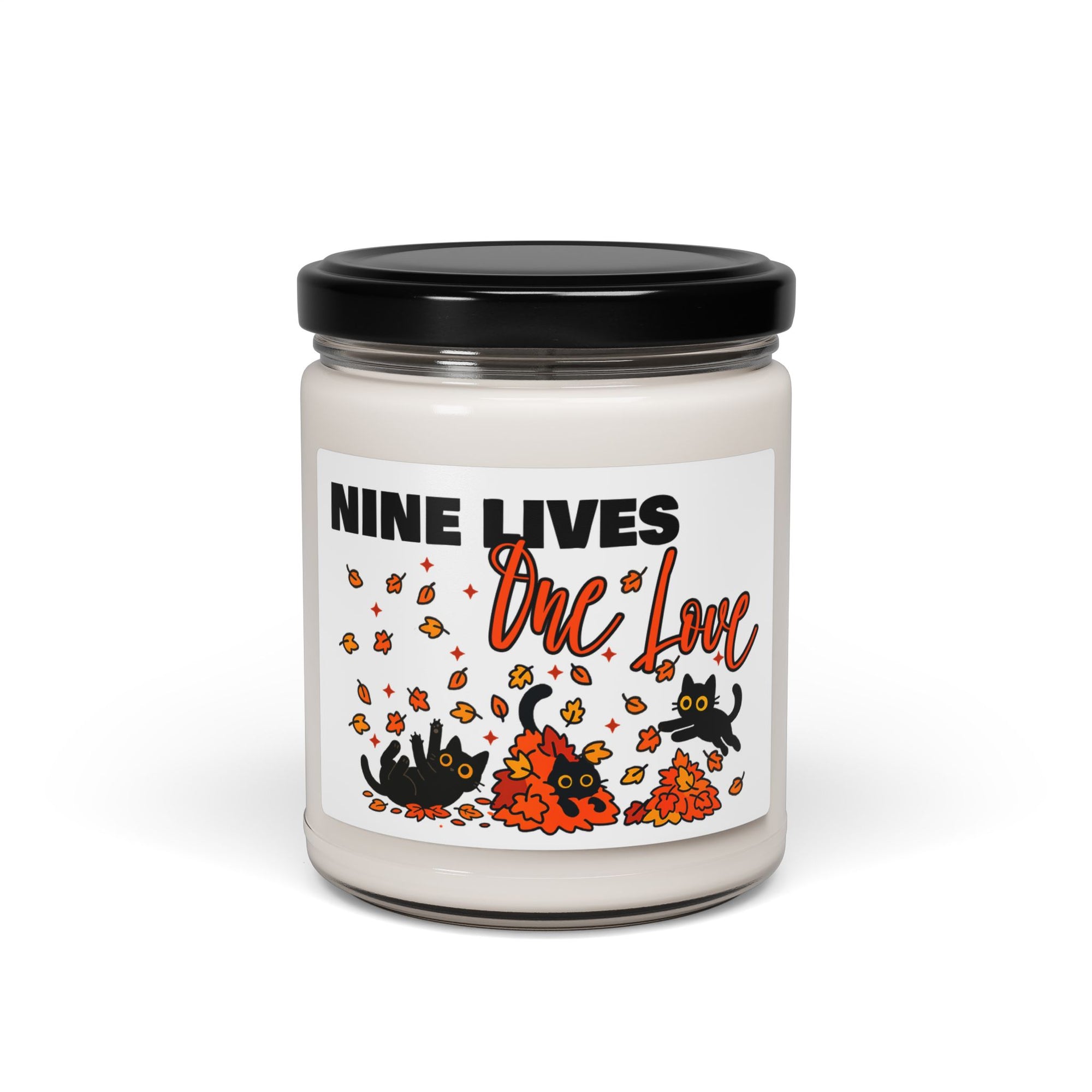 NineLives, OneLove - Halloween Scented Candle, 9oz