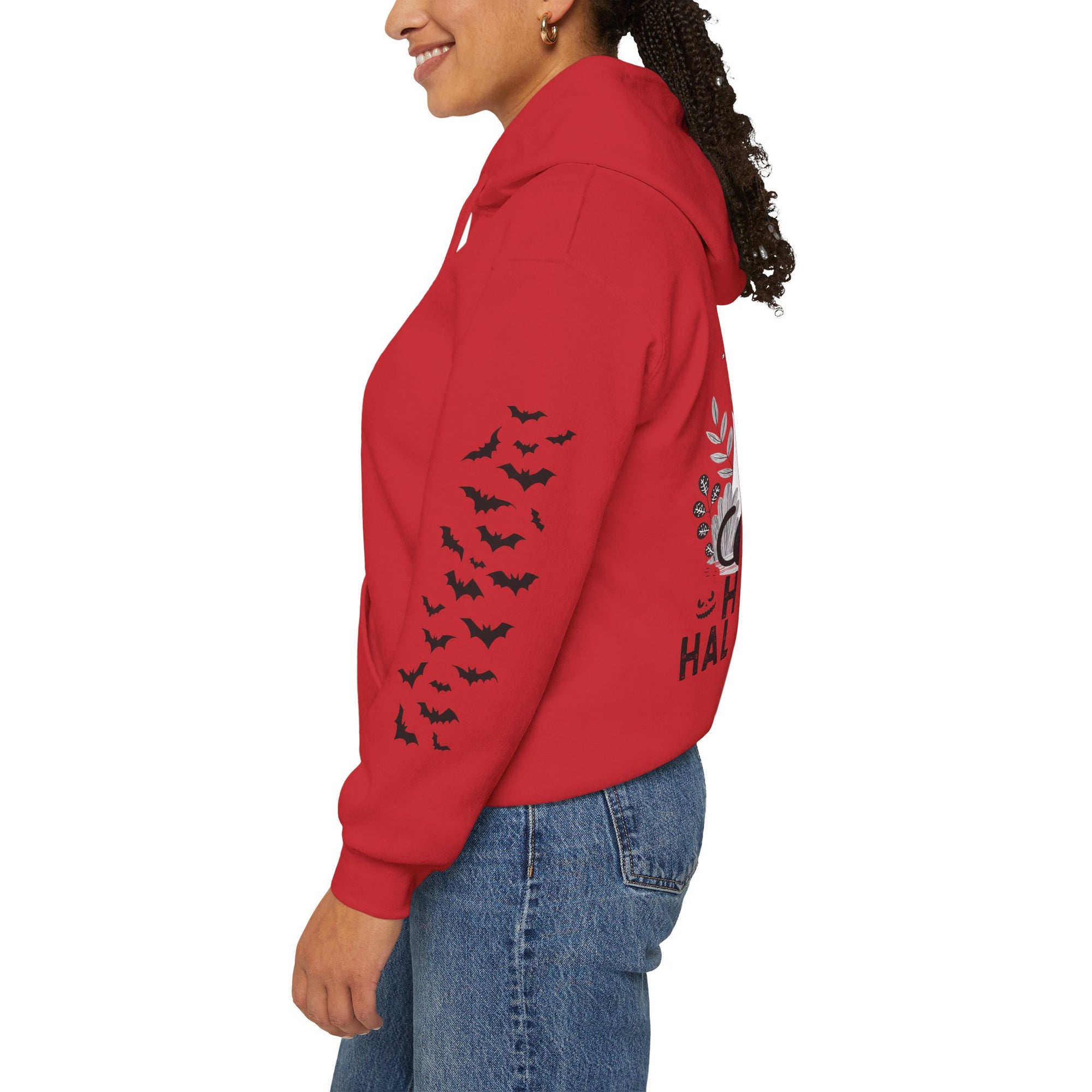 SpookyCat Season - Halloween Hooded Sweatshirt