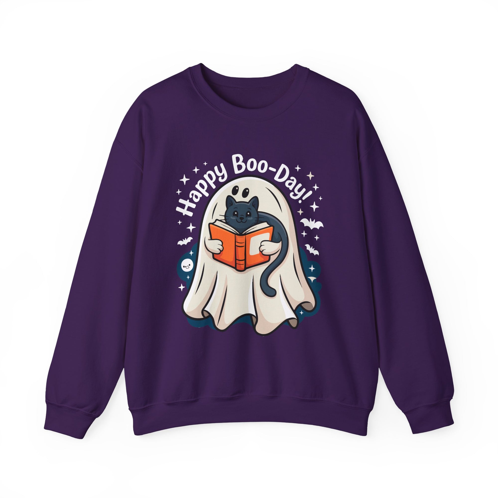 Happy Boo-Day! - Halloween Crewneck Sweatshirt