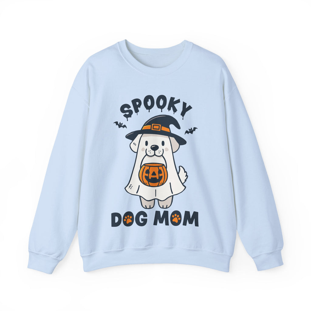 Spooky Dog Mom - Halloween Crewneck Sweatshirt