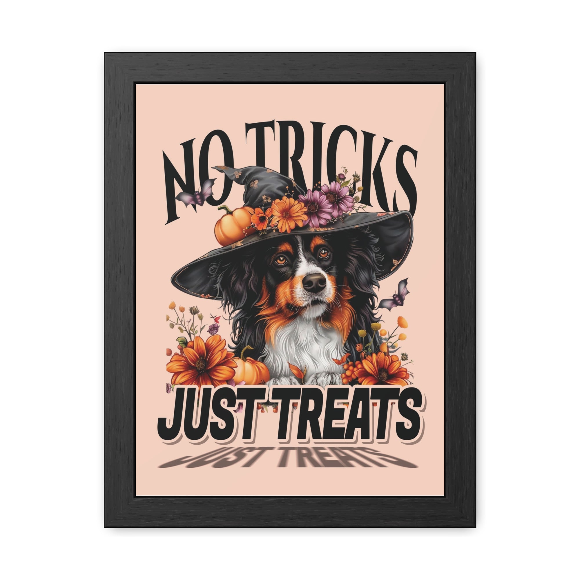 No Tricks Just Treats - Halloween Framed Posters