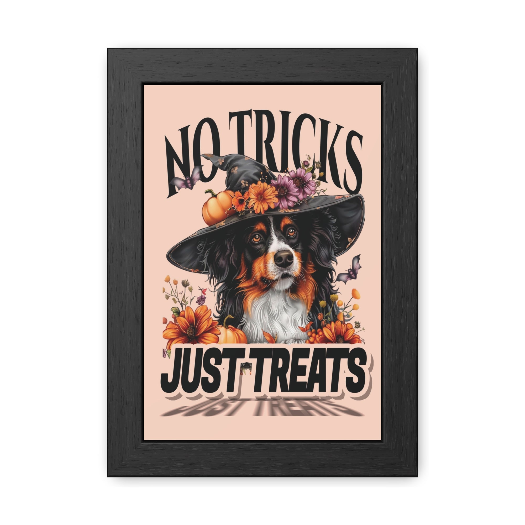 No Tricks Just Treats - Halloween Framed Posters
