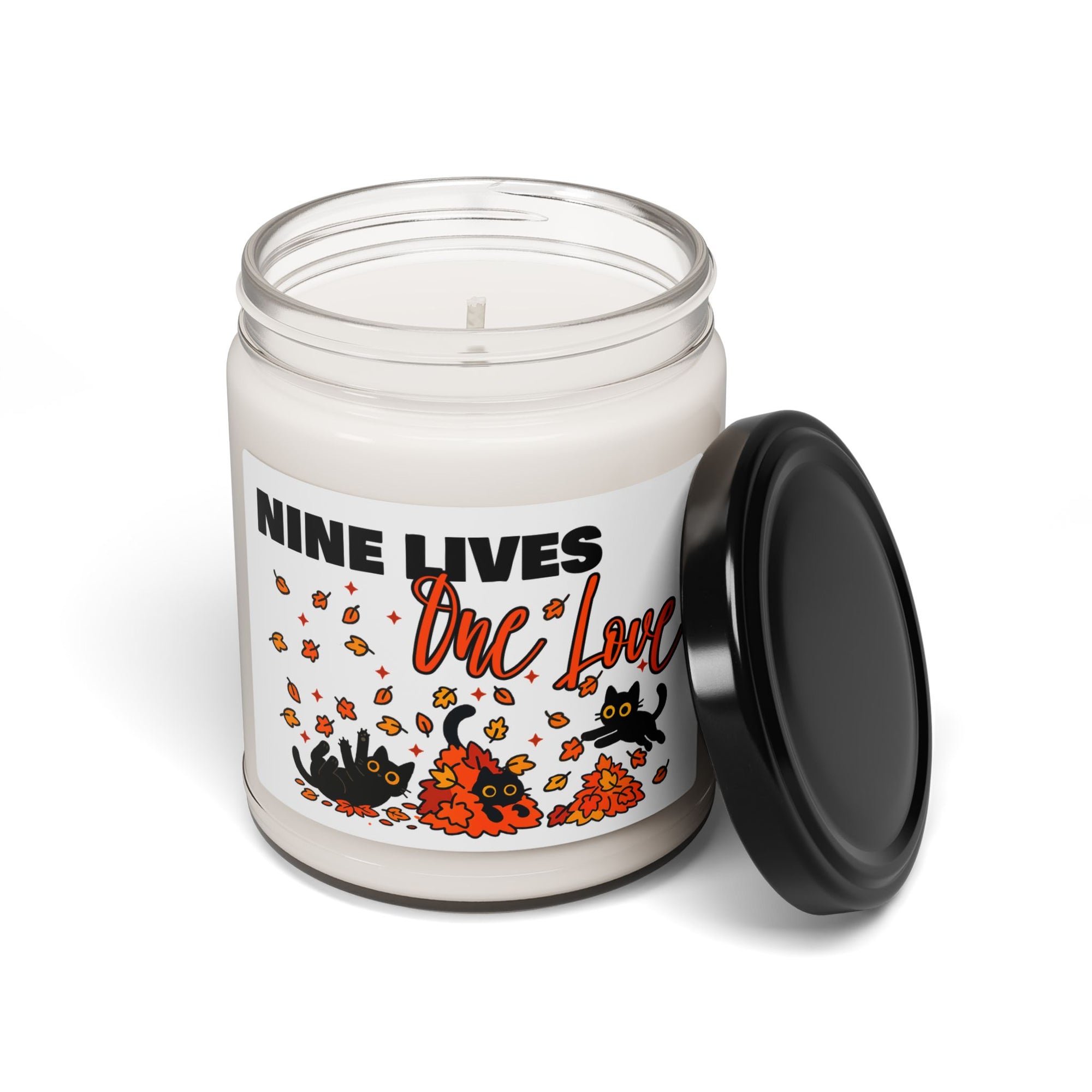 NineLives, OneLove - Halloween Scented Candle, 9oz