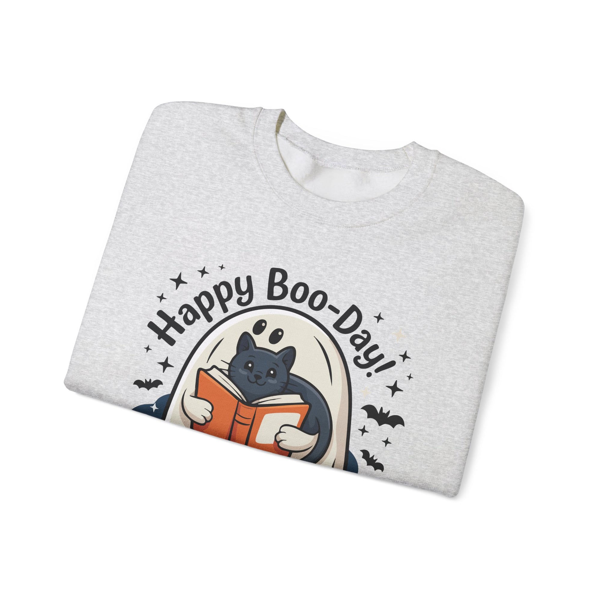 Happy Boo-Day! - Halloween Crewneck Sweatshirt