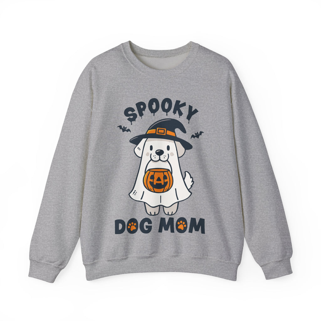 Spooky Dog Mom - Halloween Crewneck Sweatshirt