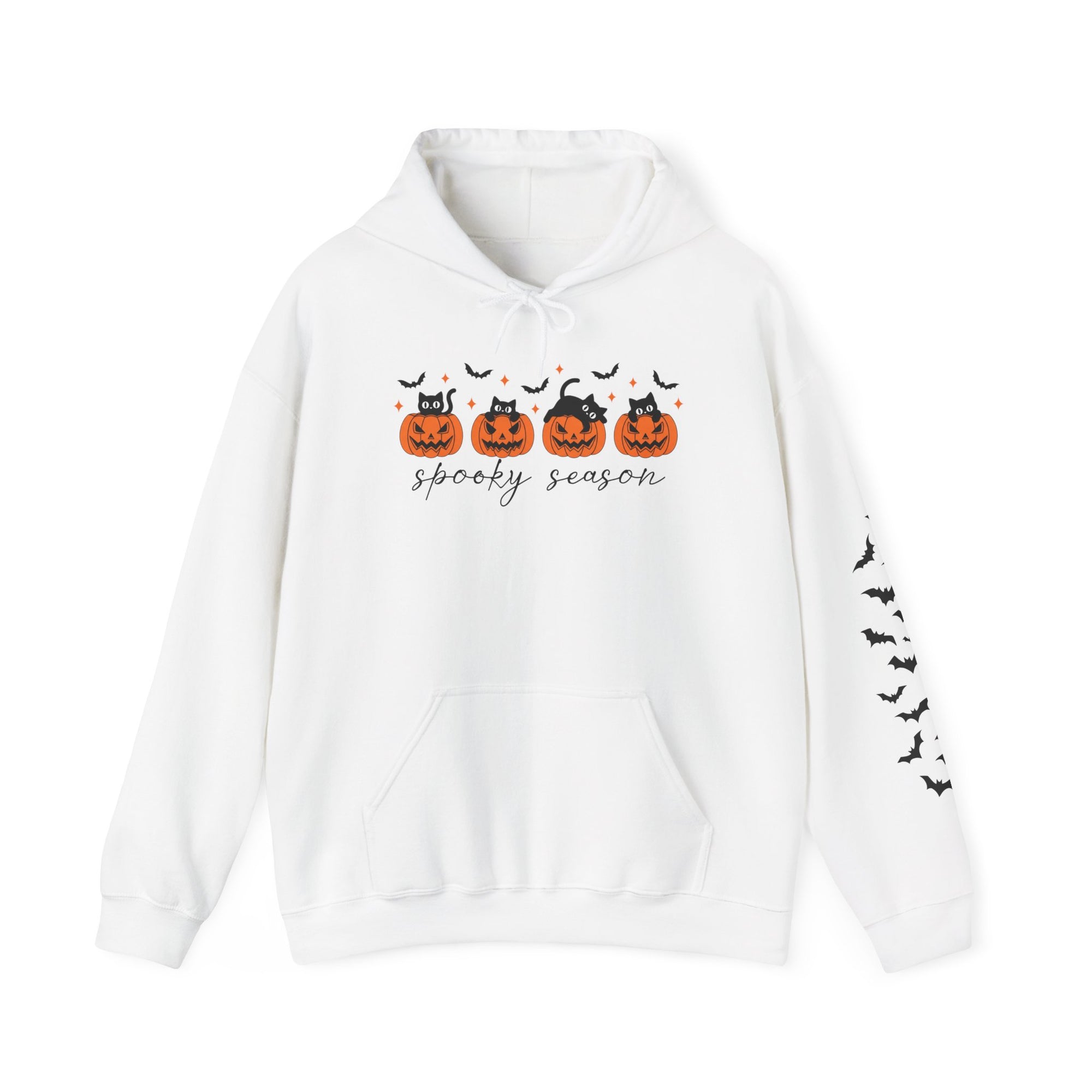 SpookyCat Season - Halloween Hooded Sweatshirt