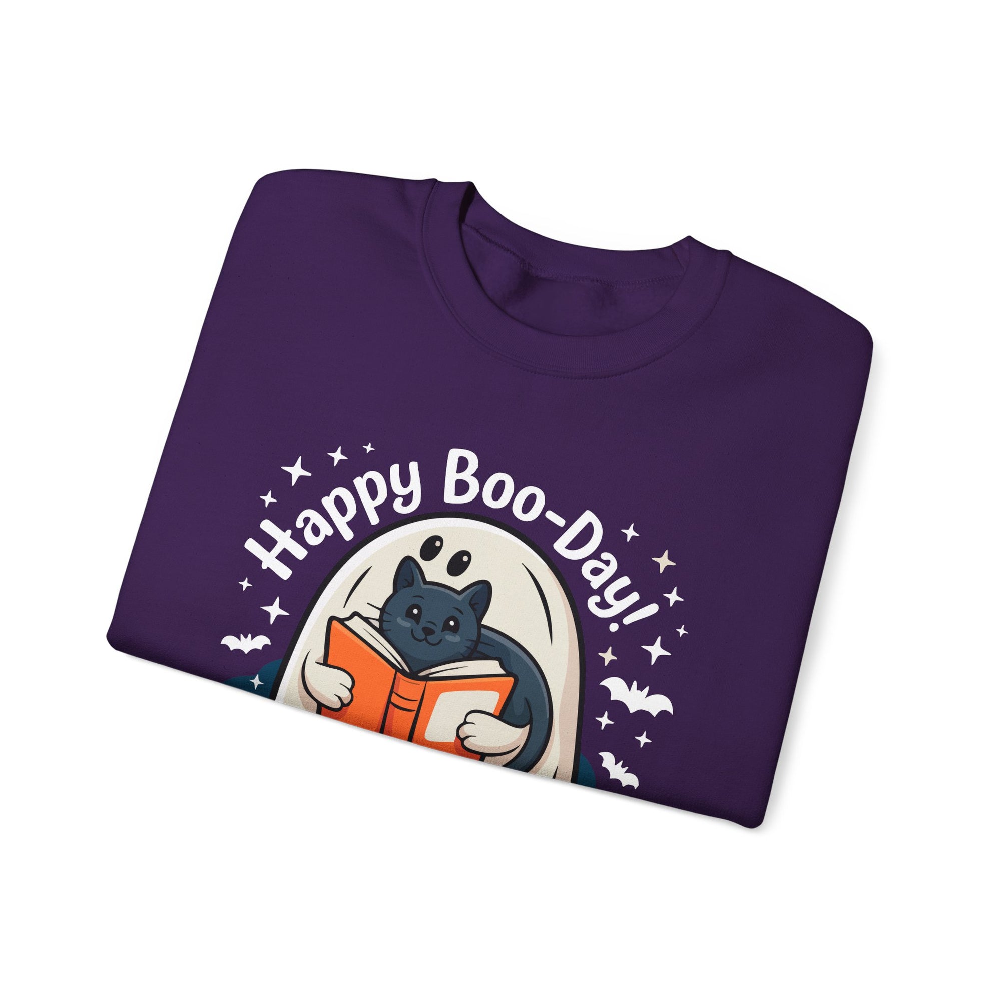 Happy Boo-Day! - Halloween Crewneck Sweatshirt