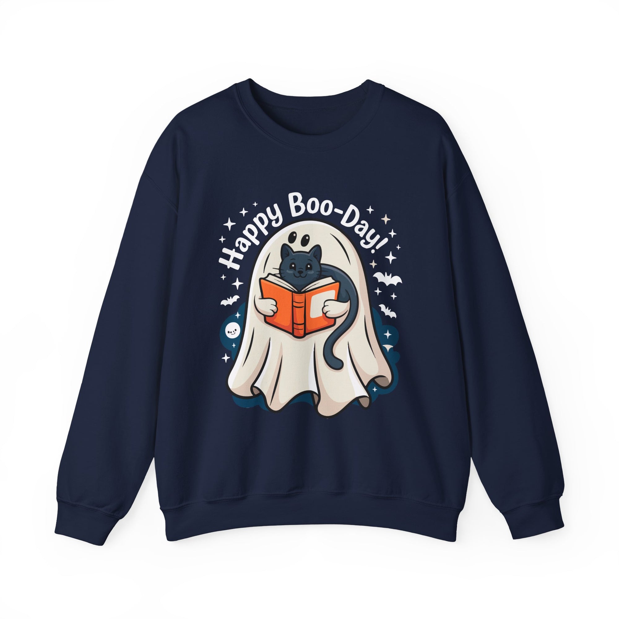 Happy Boo-Day! - Halloween Crewneck Sweatshirt