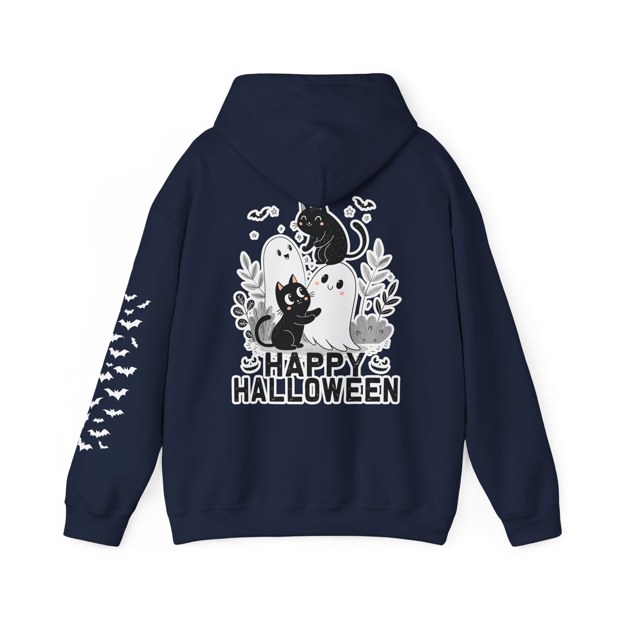 SpookyCat Season - Halloween Hooded Sweatshirt