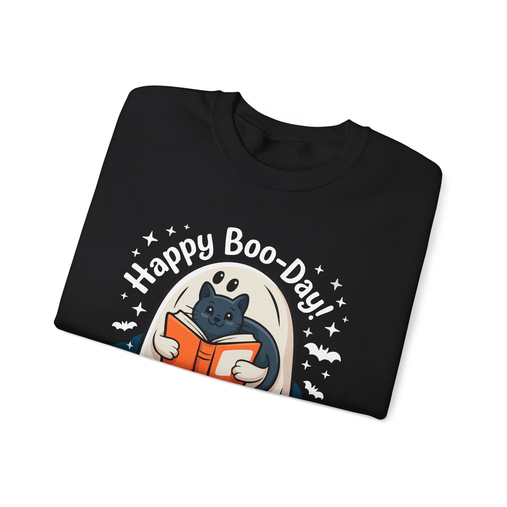 Happy Boo-Day! - Halloween Crewneck Sweatshirt