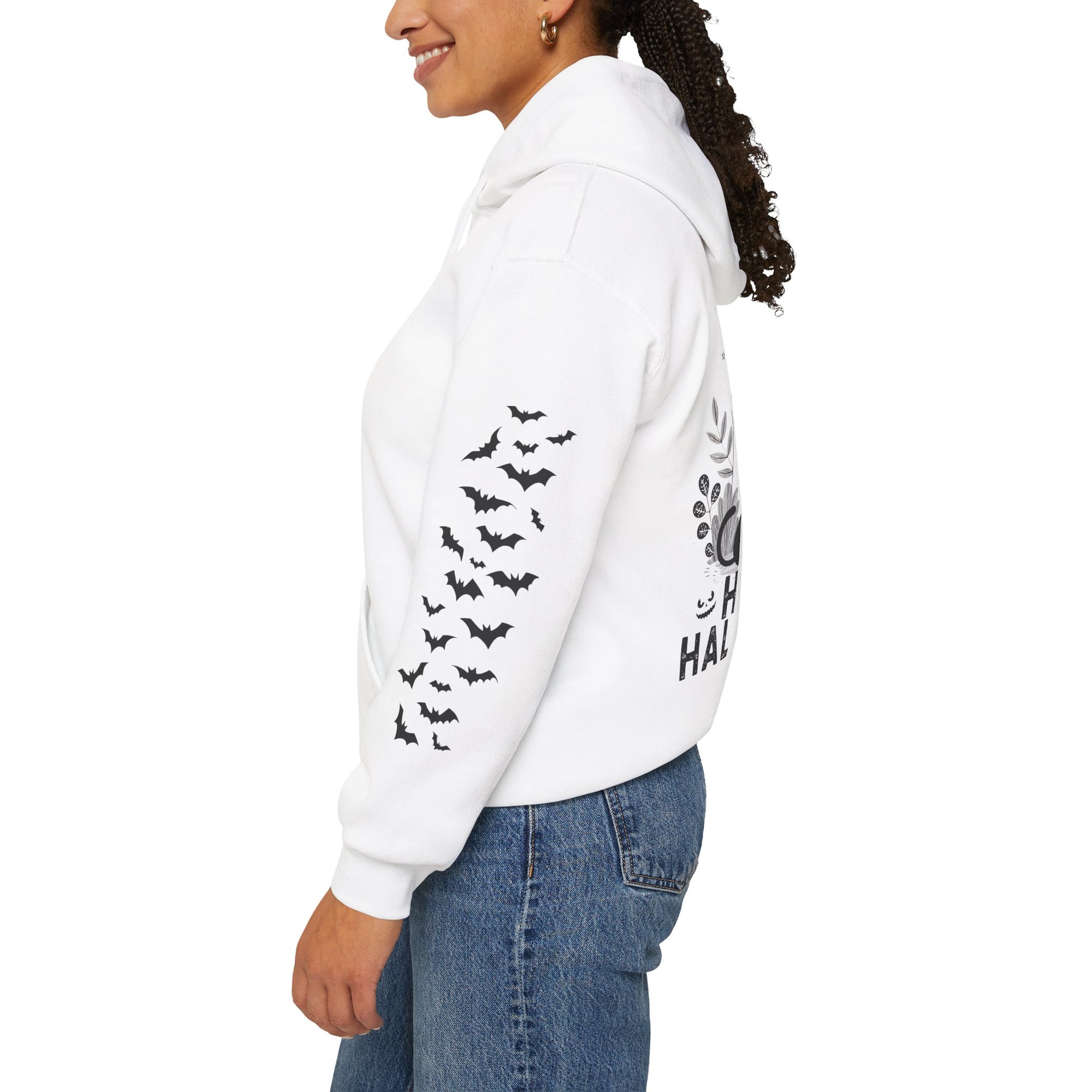 SpookyCat Season - Halloween Hooded Sweatshirt
