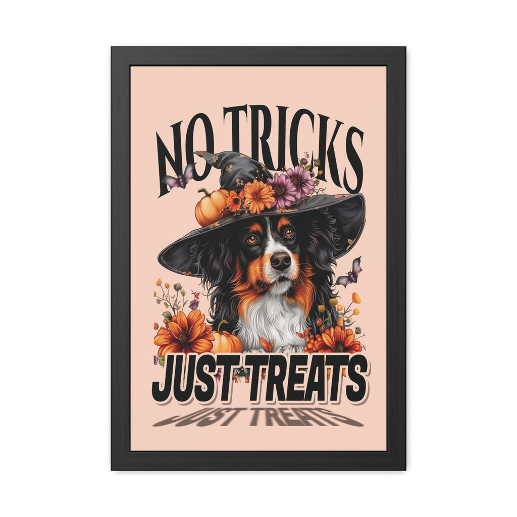 No Tricks Just Treats - Halloween Framed Posters