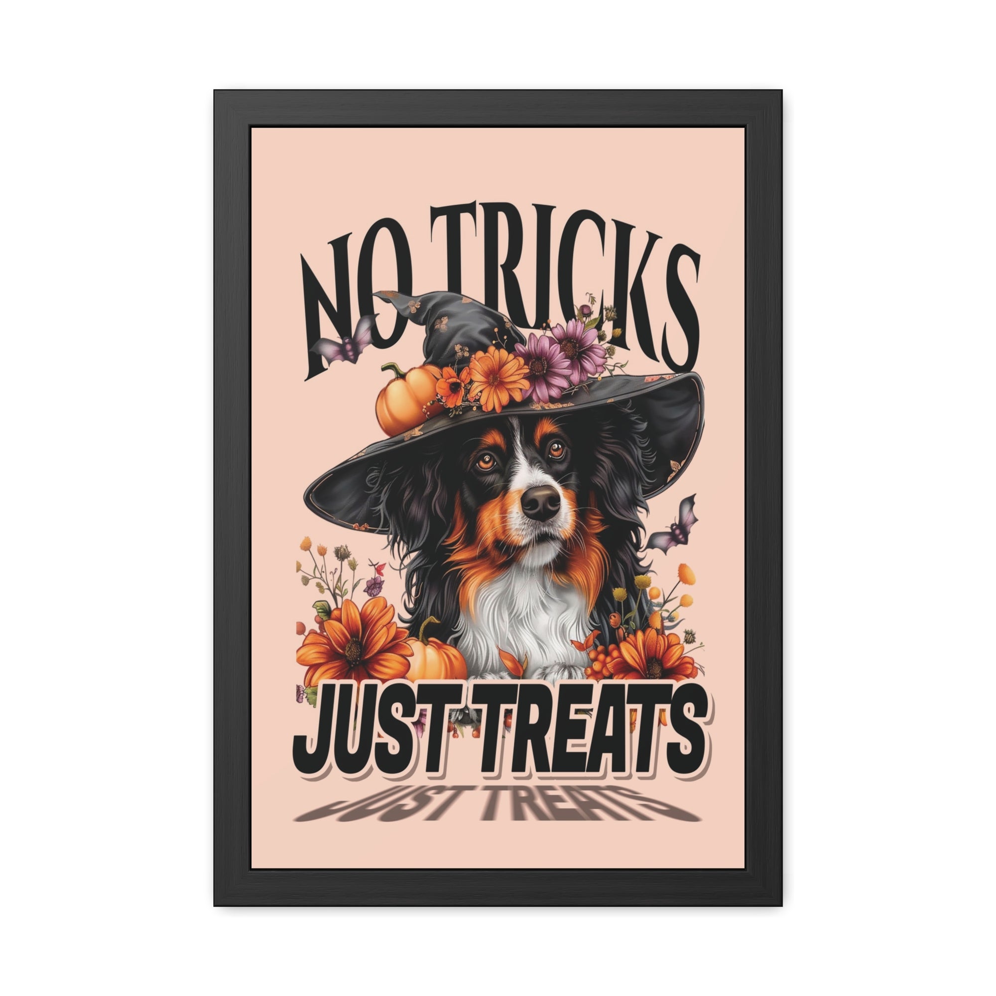 No Tricks Just Treats - Halloween Framed Posters