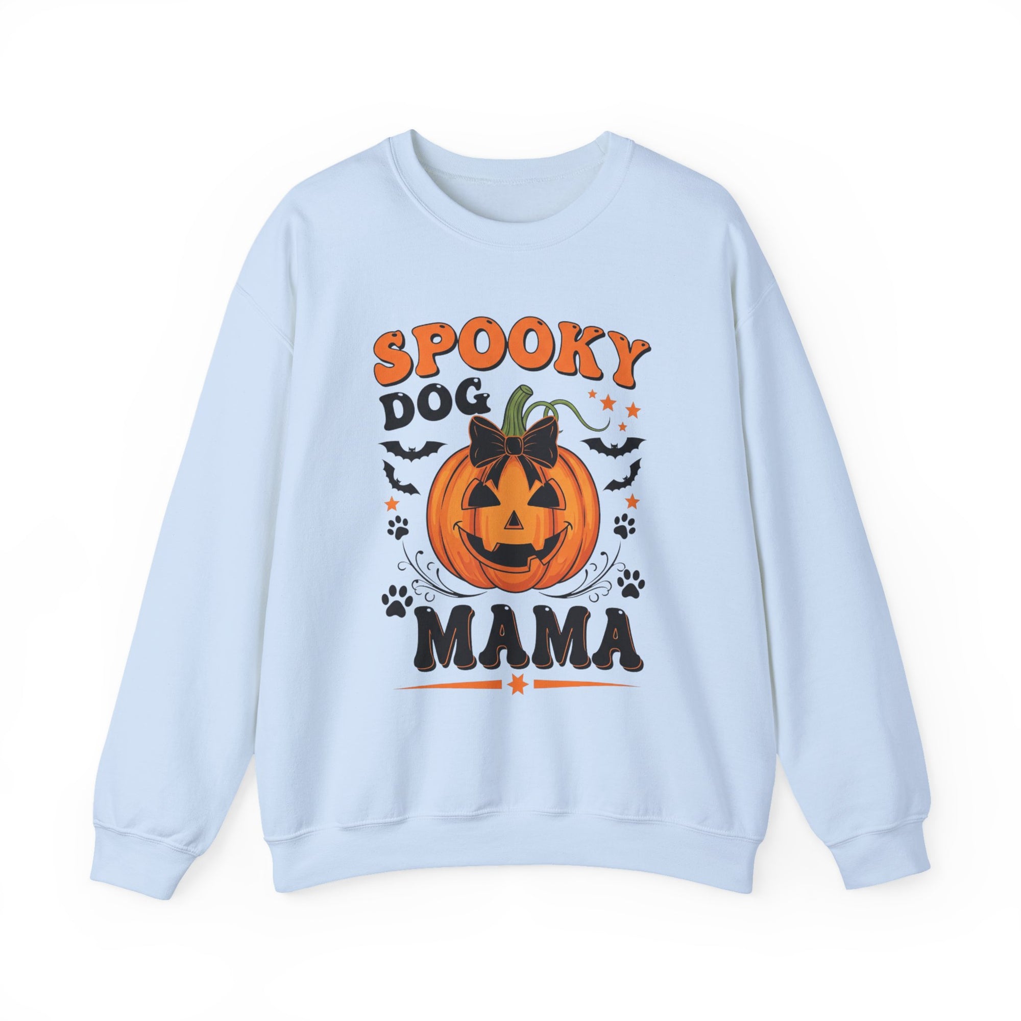 Spooky Dog Mama - Halloween Crewneck Sweatshirt