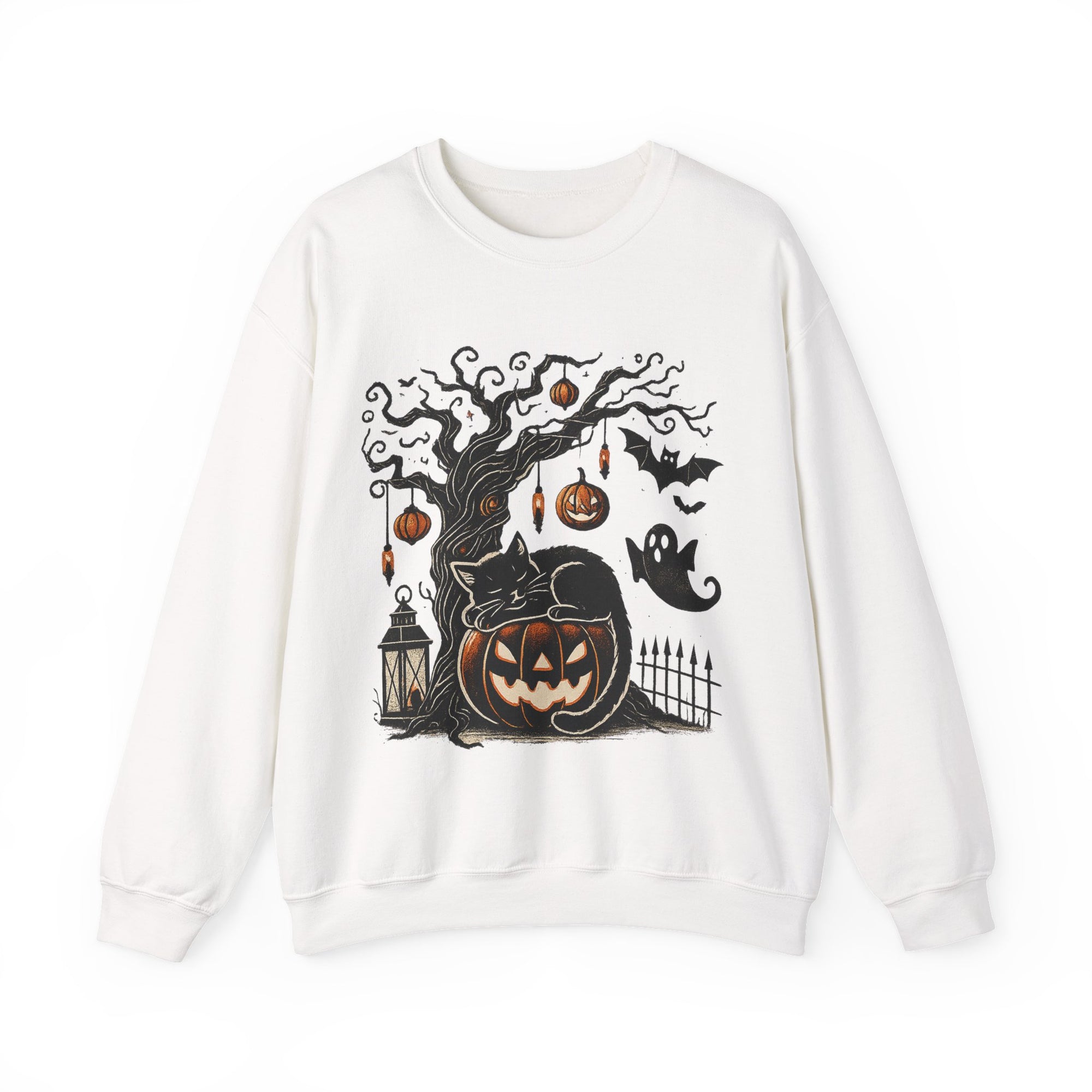 PumpkinCat - Halloween Crewneck Sweatshirt
