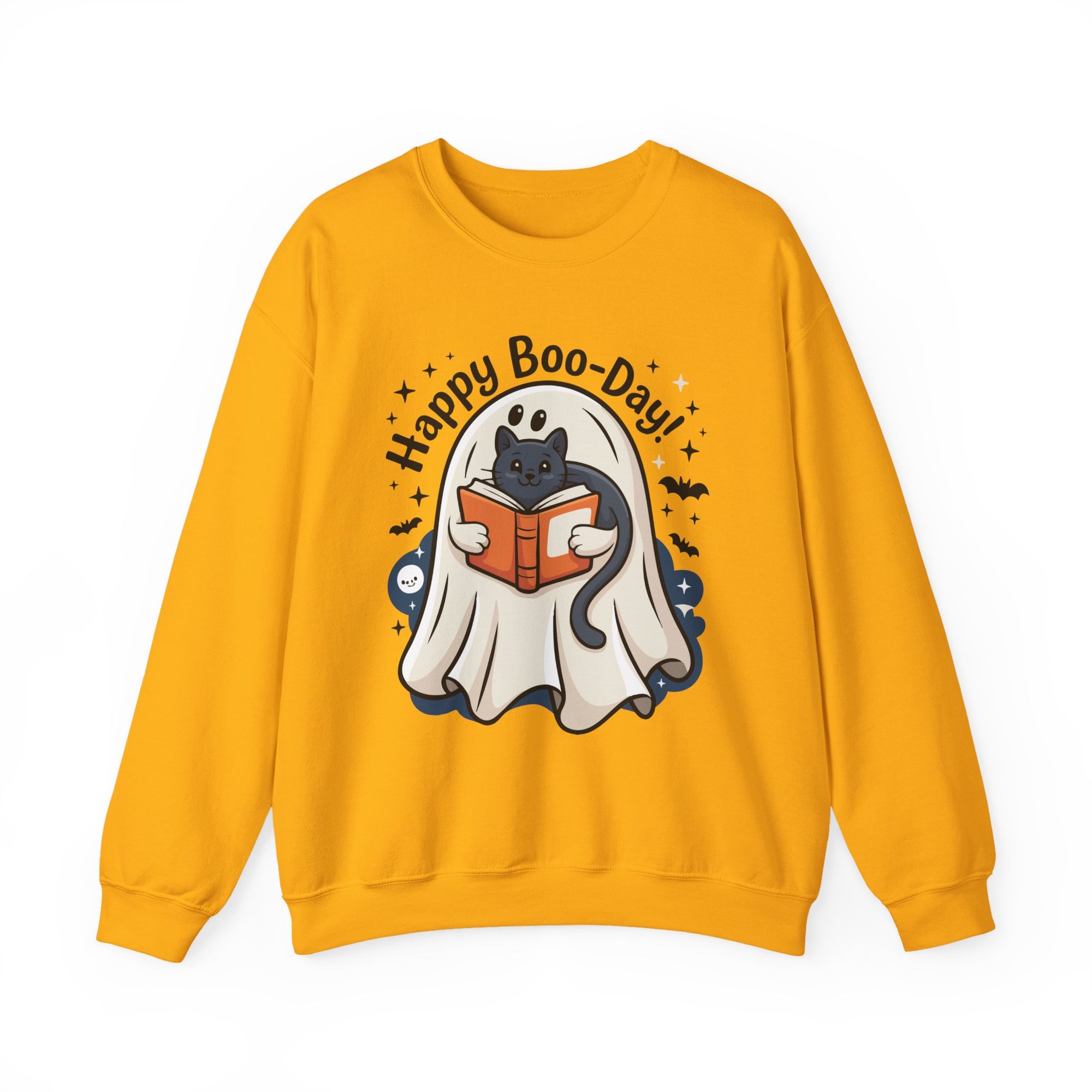 Happy Boo-Day! - Halloween Crewneck Sweatshirt
