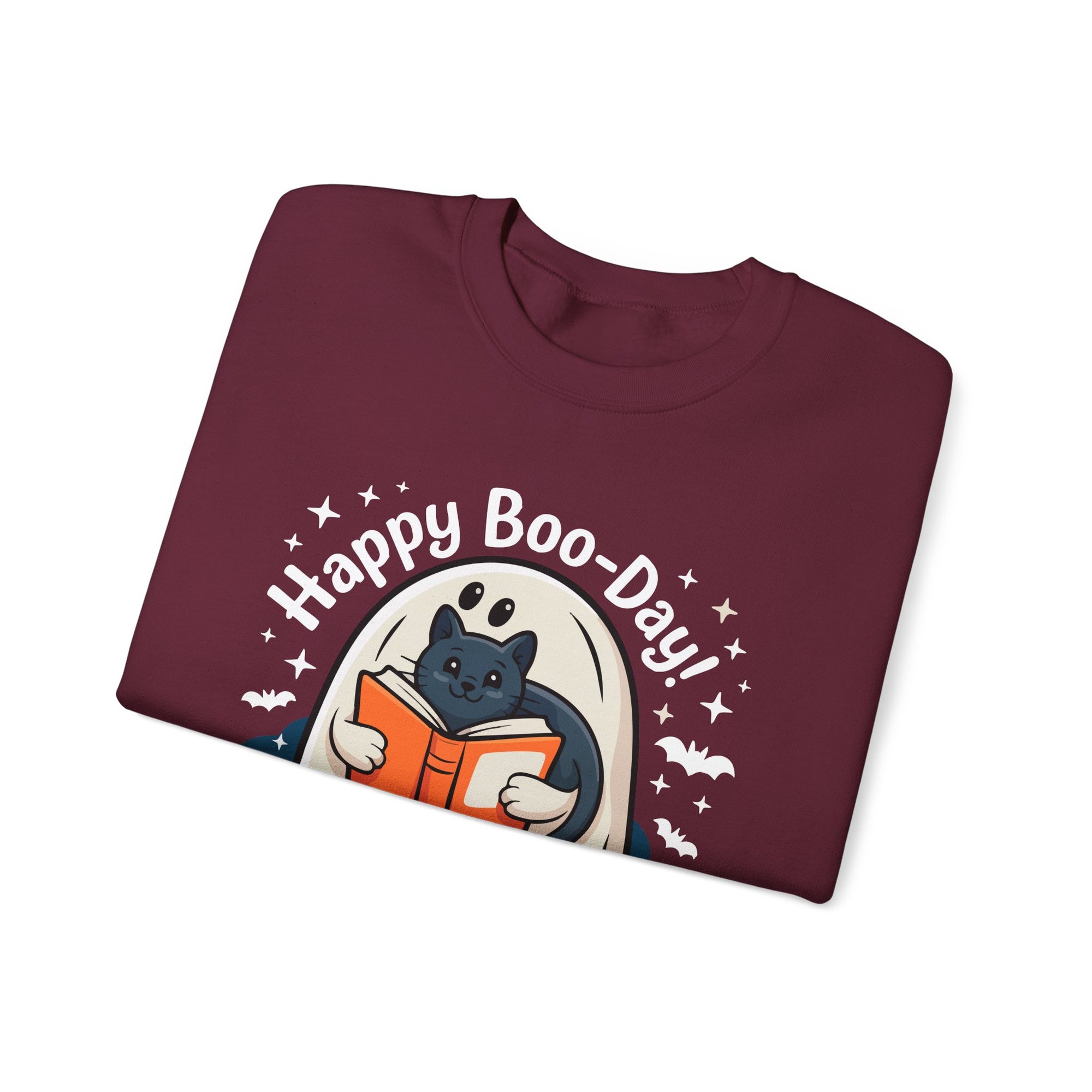 Happy Boo-Day! - Halloween Crewneck Sweatshirt