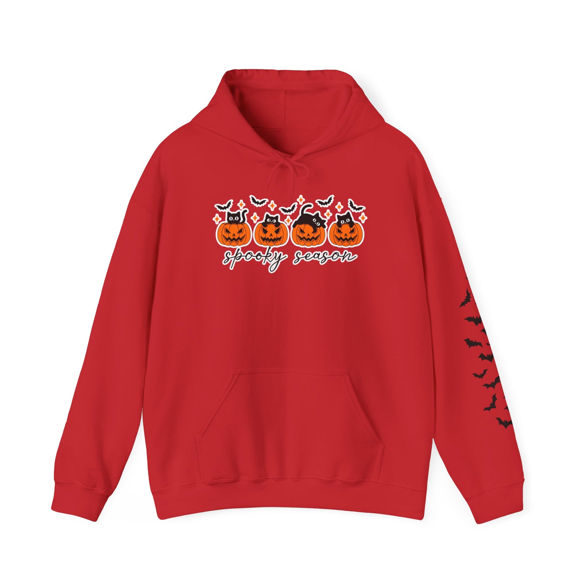 SpookyCat Season - Halloween Hooded Sweatshirt