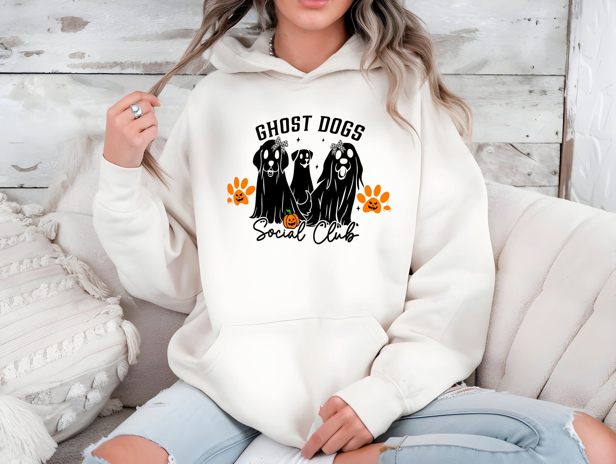 GhostDogs SocialClub - Halloween Hooded Sweatshirt