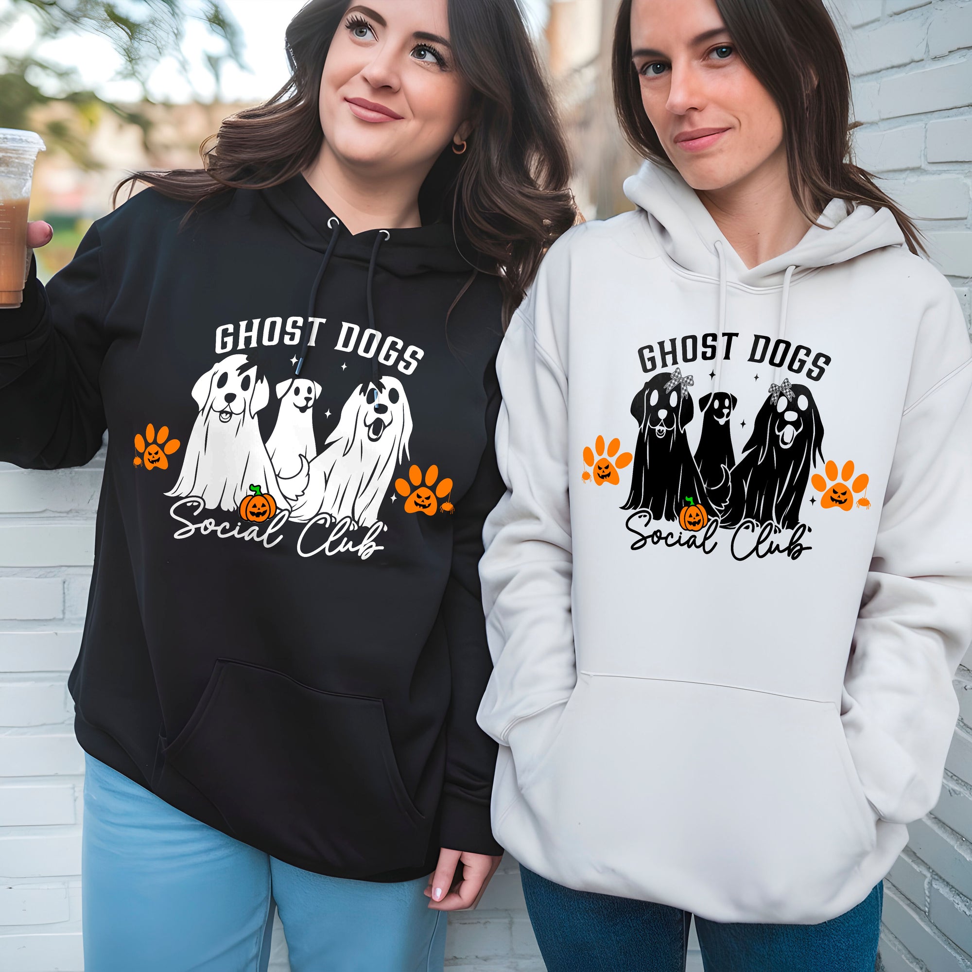 GhostDogs SocialClub - Halloween Hooded Sweatshirt