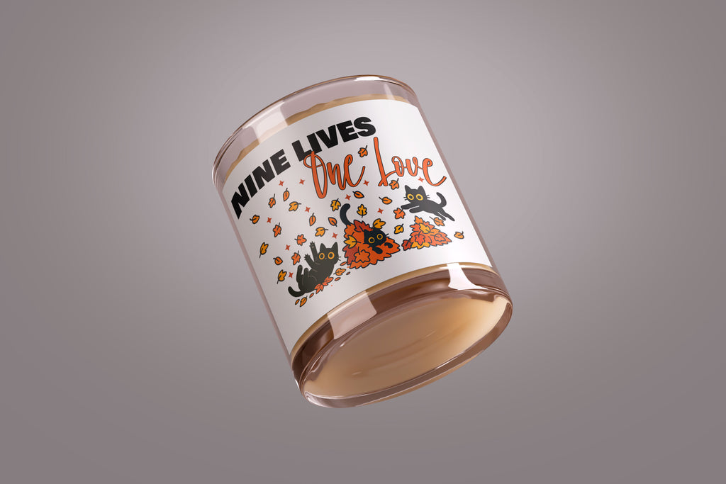 NineLives, OneLove - Halloween Scented Candle, 9oz