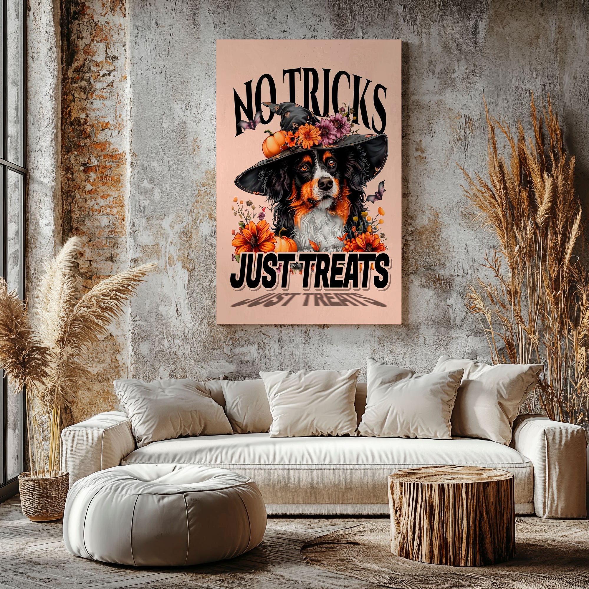 No Tricks Just Treats - Halloween Framed Posters