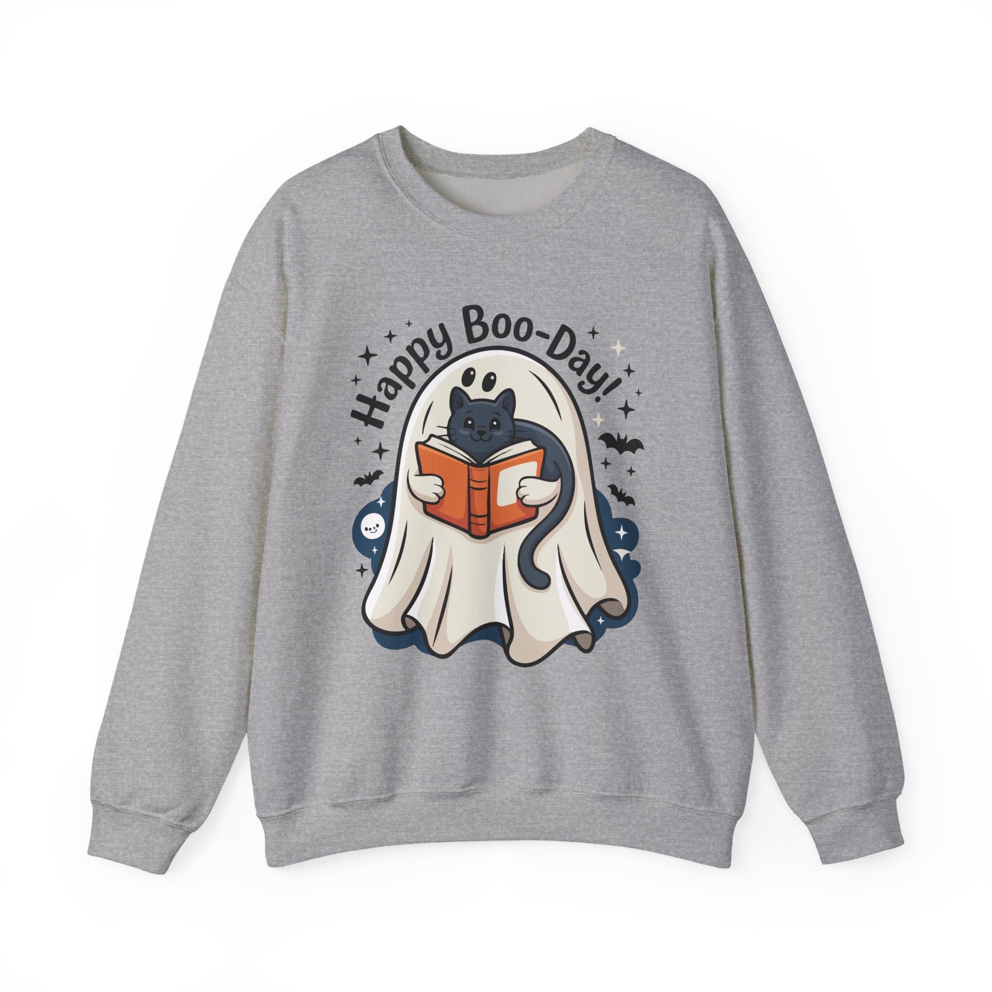 Happy Boo-Day! - Halloween Crewneck Sweatshirt