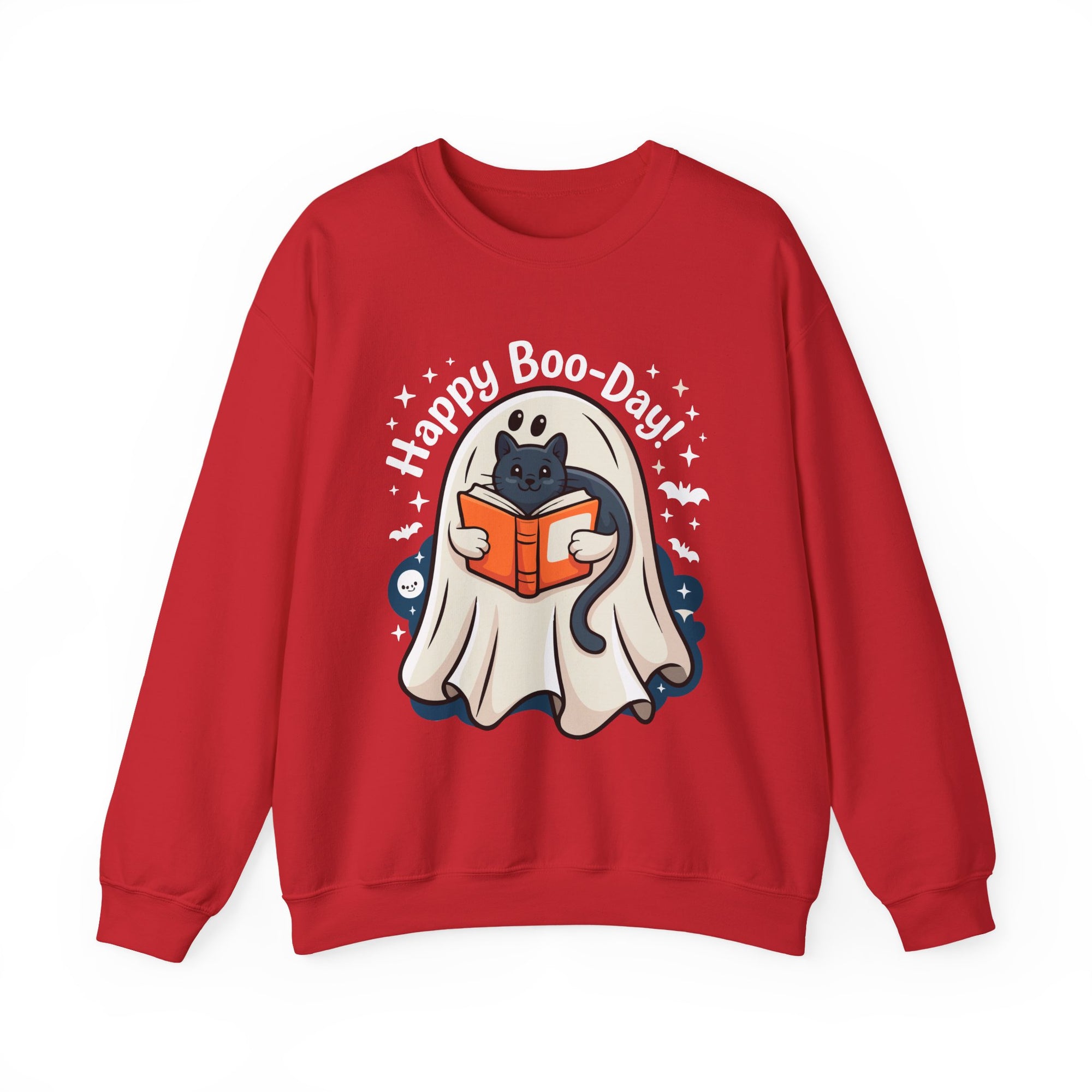 Happy Boo-Day! - Halloween Crewneck Sweatshirt