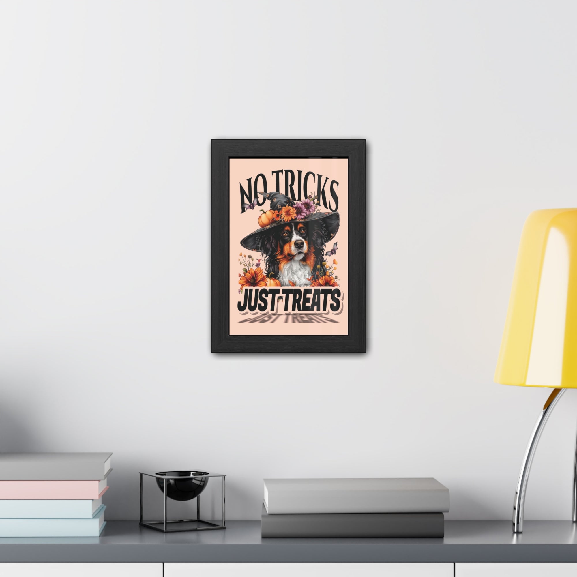 No Tricks Just Treats - Halloween Framed Posters