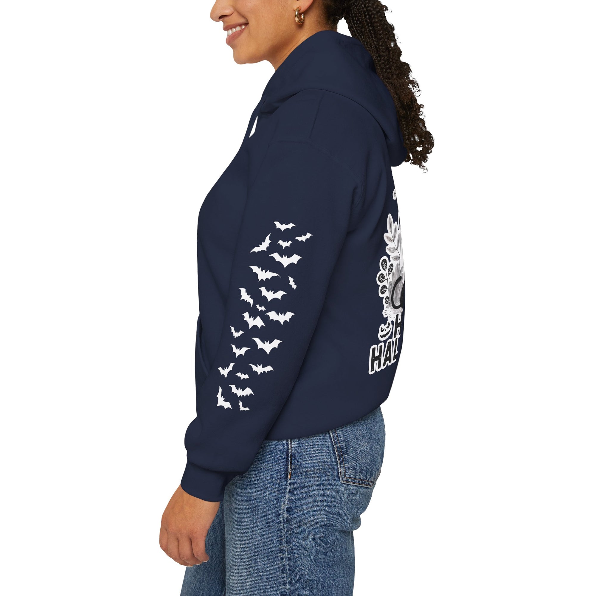 SpookyCat Season - Halloween Hooded Sweatshirt