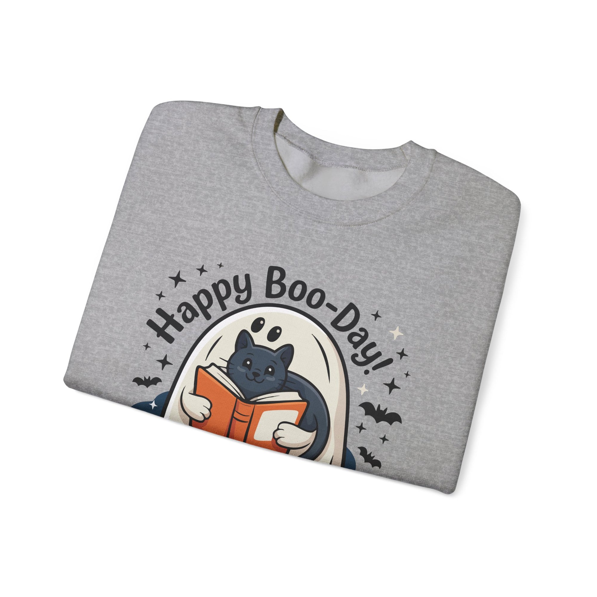 Happy Boo-Day! - Halloween Crewneck Sweatshirt