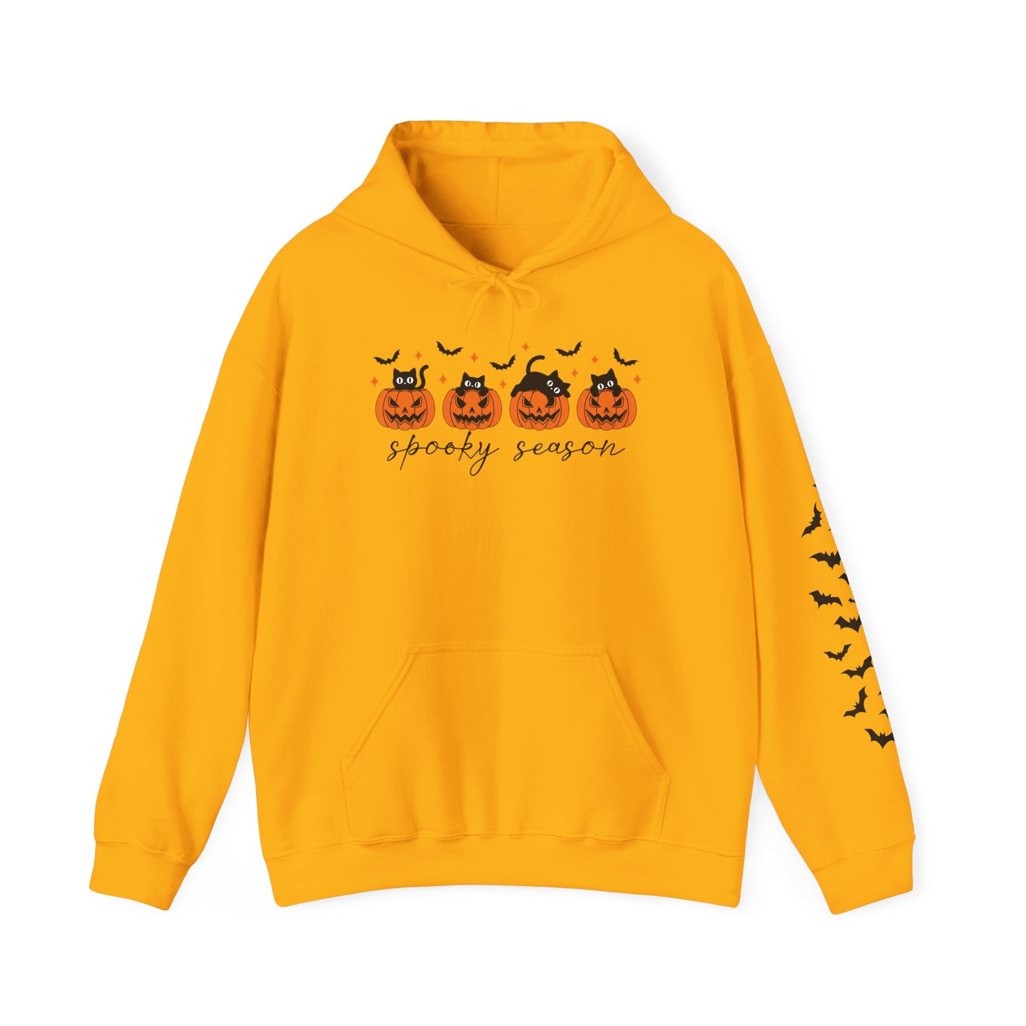 SpookyCat Season - Halloween Hooded Sweatshirt