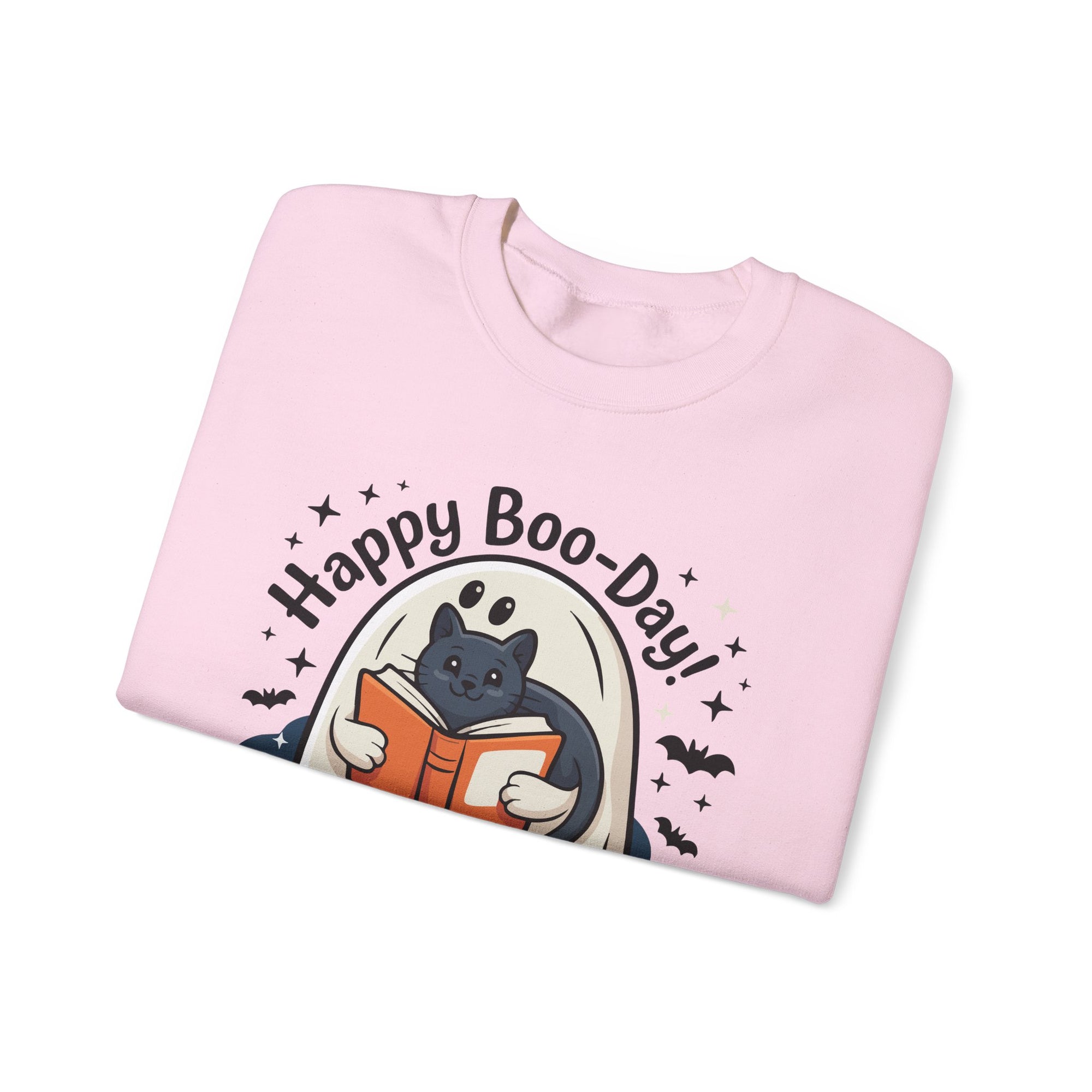 Happy Boo-Day! - Halloween Crewneck Sweatshirt