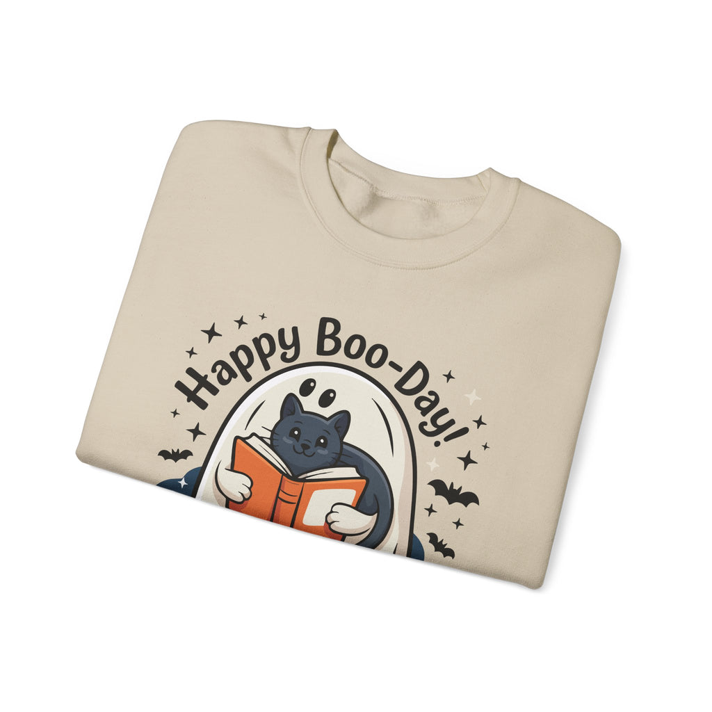 Happy Boo-Day! - Halloween Crewneck Sweatshirt