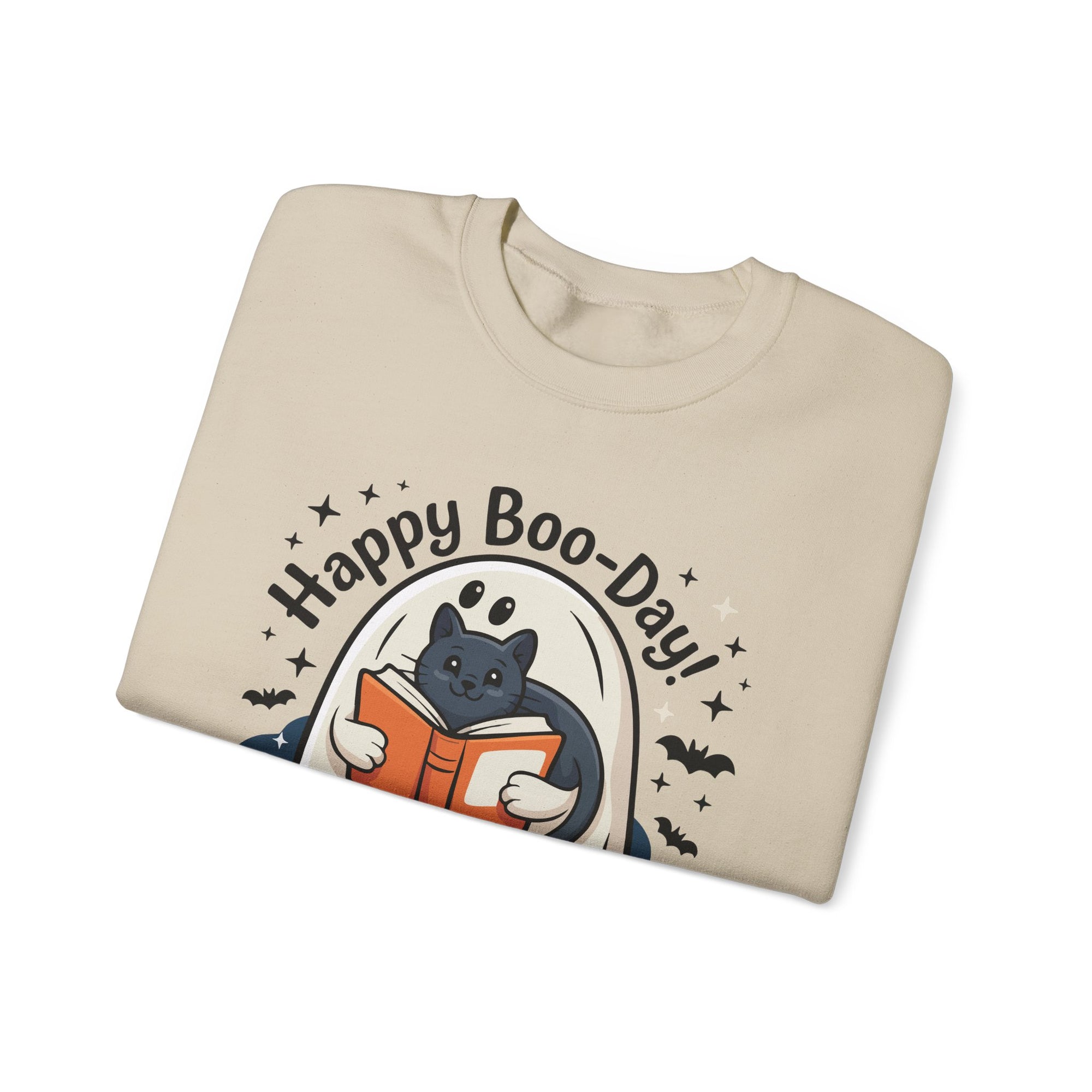 Happy Boo-Day! - Halloween Crewneck Sweatshirt