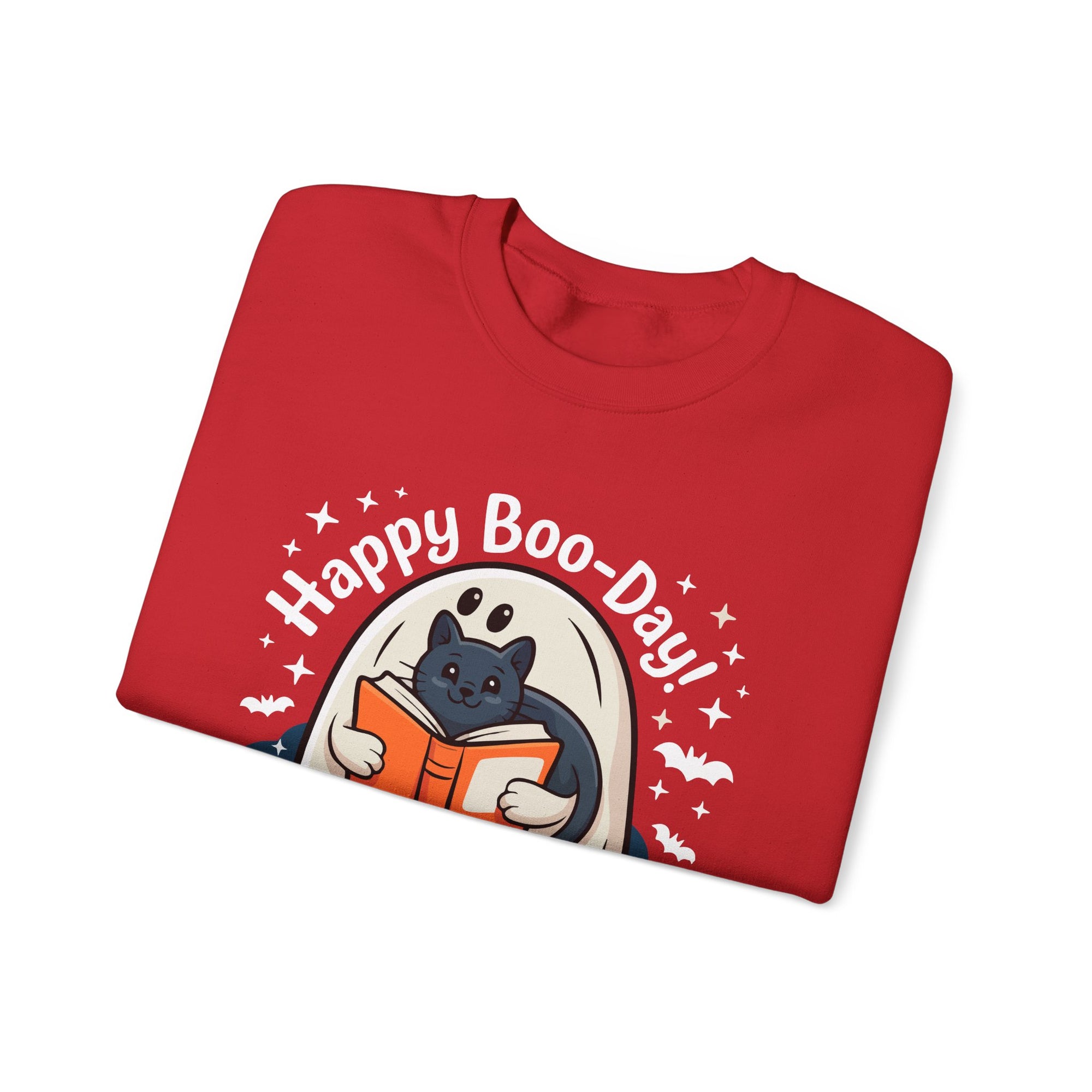 Happy Boo-Day! - Halloween Crewneck Sweatshirt