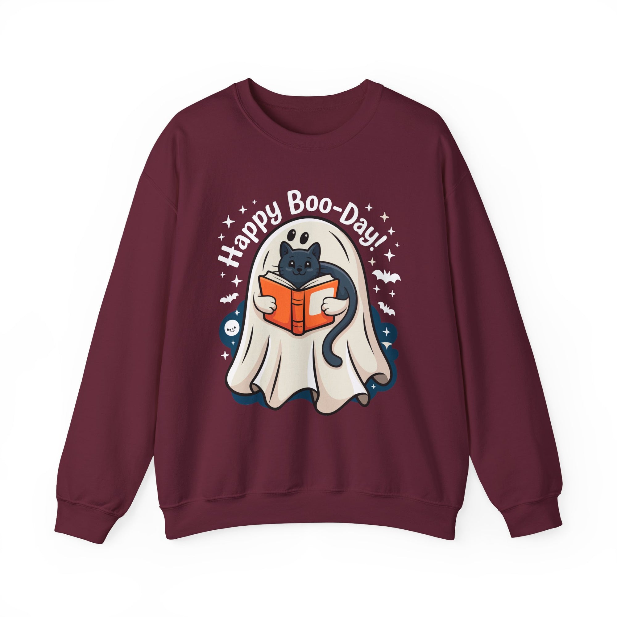 Happy Boo-Day! - Halloween Crewneck Sweatshirt