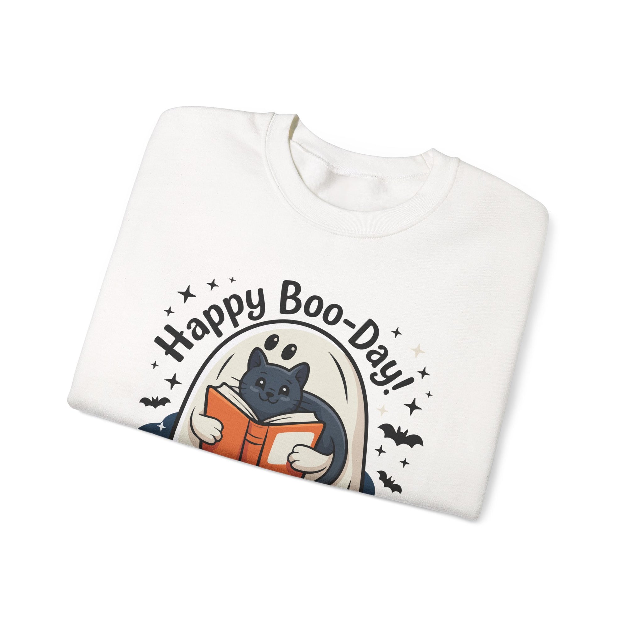 Happy Boo-Day! - Halloween Crewneck Sweatshirt