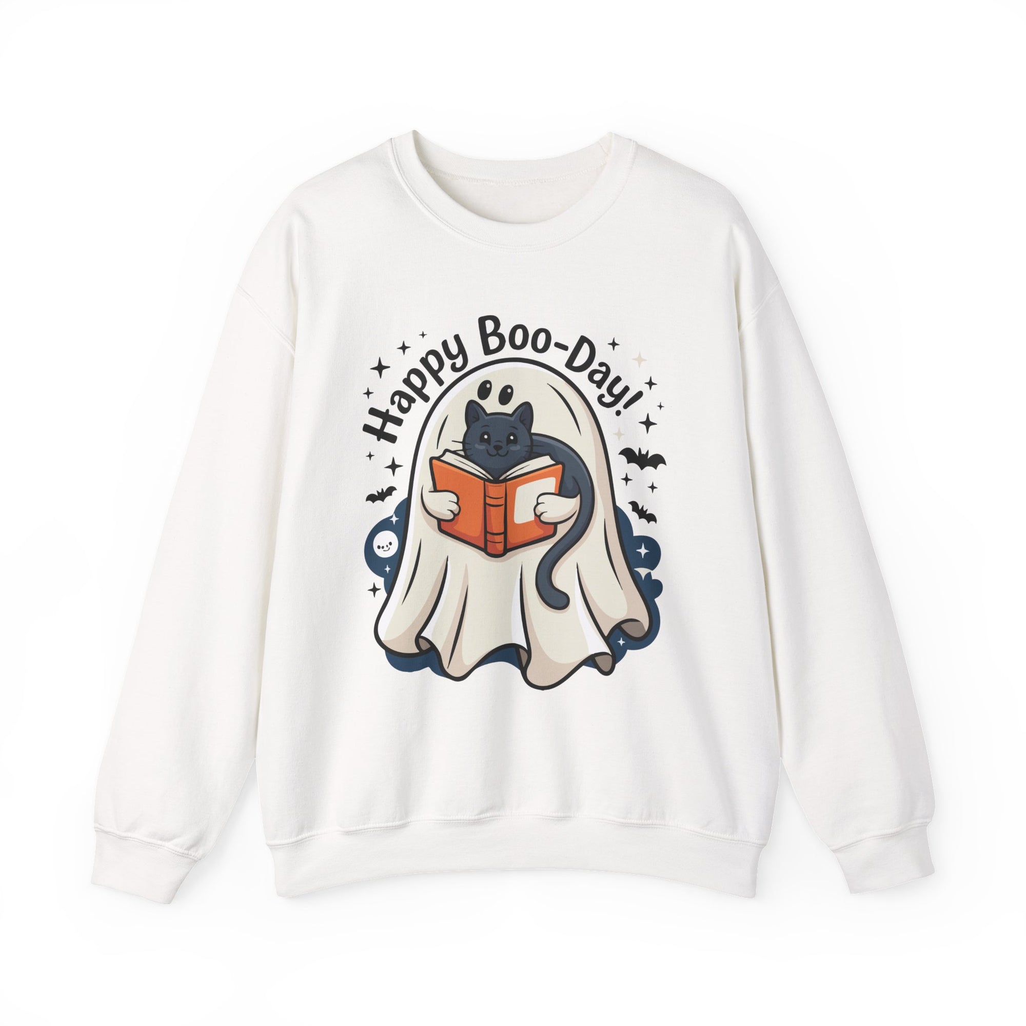 Happy Boo-Day! - Halloween Crewneck Sweatshirt