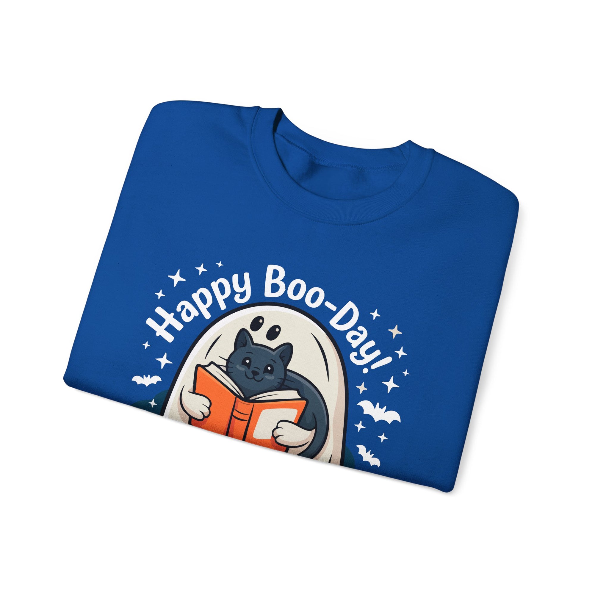 Happy Boo-Day! - Halloween Crewneck Sweatshirt
