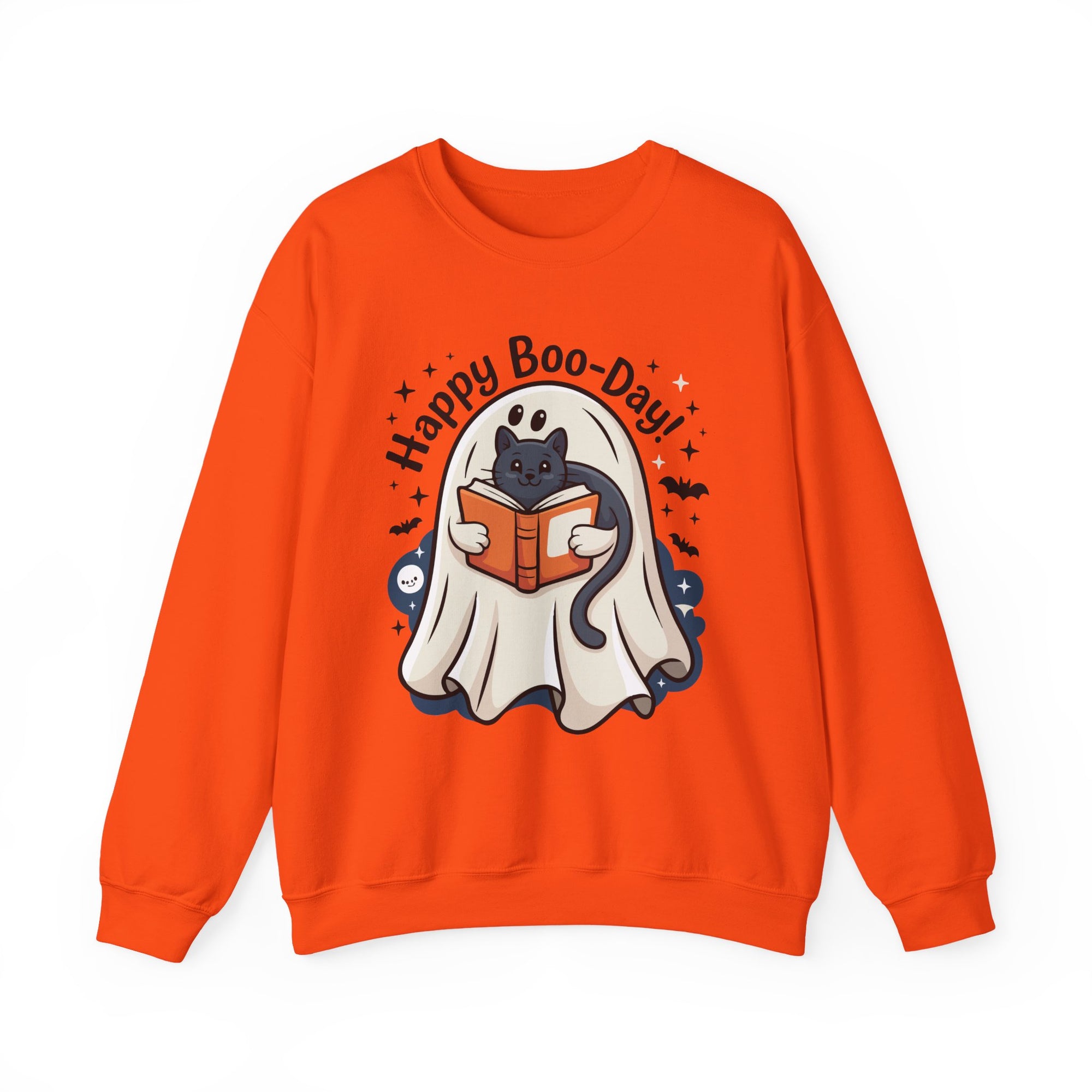 Happy Boo-Day! - Halloween Crewneck Sweatshirt