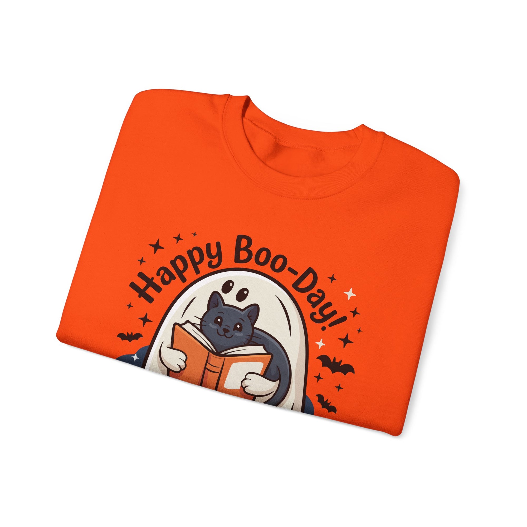 Happy Boo-Day! - Halloween Crewneck Sweatshirt
